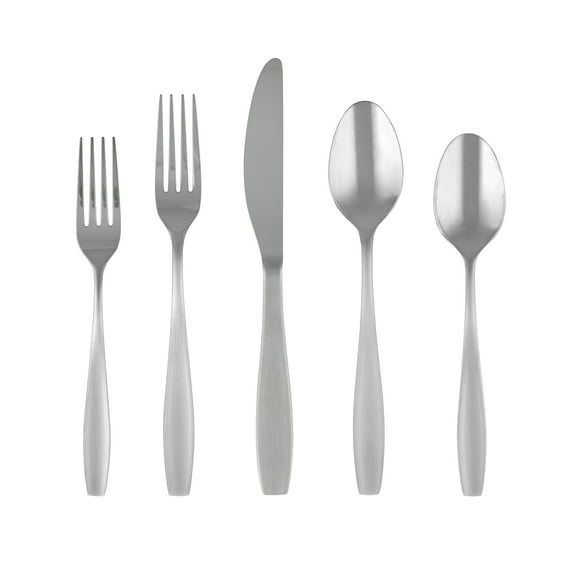 Cambridge Raritan Satin Mirror 20-Piece Stainless Steel Flatware Set (Service for 4)