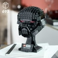 thumbnail image 3 of LEGO Star Wars Dark Trooper Helmet 75343 Buildable Model Kit, Display Collectible Decoration Set for Adults, Collection Gift Idea, 3 of 8
