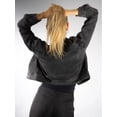 thumbnail image 4 of DARING DIVA Women's Elegant Stylish Duster Coat with Buckle Closure XS Black, 4 of 5
