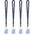 thumbnail image 1 of shiyou-Retractable Cruise Lanyard for Ship Cards - 4-Pack with ID/Key Holder & Waterproof Badge& Retractable ID Badge Reel | Cruise Essentials for Key Cards, Ship Passes, Waterproof PVC (Navy Blue), 1 of 4