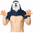 thumbnail image 2 of Ask Me About My Polar Bear T Shirt Funny Zoo Animal Flip Up Tee Graphic Tees, 2 of 9