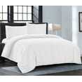 thumbnail image 2 of Duvet Cover California King [3-Piece, White] - 1 Comforter Protector with Zipper Flap and 2 Pillow Shams - Hotel Luxury 1800 Brushed Microfiber - Ultra Soft, Cool and Breathable Comforter Cover, 2 of 7