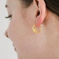 thumbnail image 6 of Whimsical Hoop Earrings for Women - Personality Angel and Jewelry - Unique Fashion Accessories for Everyday Wear, 6 of 8