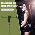 thumbnail image 1 of Entrenador De Rodillos De Antebrazo Barra de entrenamiento con rodillo para antebrazo y muñeca, equipo de fitness portátil (correa enrollable verde), 1 of 8