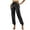 Black, variant on Casual Pants for Women Baggy Pants Women's Fashion Elegant High Waist Wide Leg Pants Trousers Flare Trousers Zipper Pants Fall and Winter for Work, Office, and Business Casual