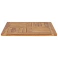 thumbnail image 2 of vidaXL Table Top Solid Teak Wood 60x60x2.5 cm, 2 of 5
