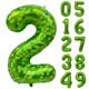 thumbnail image 1 of Globo Yeodong verde número 2 píxeles de 40 pulgadas para cumpleaños, 1 of 7