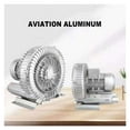 thumbnail image 3 of High Pressure Fan Centrifugal Fan, 90W-200W Industrial Powerful Blower Air Pump, Vacuum Pump Fish Pond Aerator ,Easy to Operate, 3 of 6