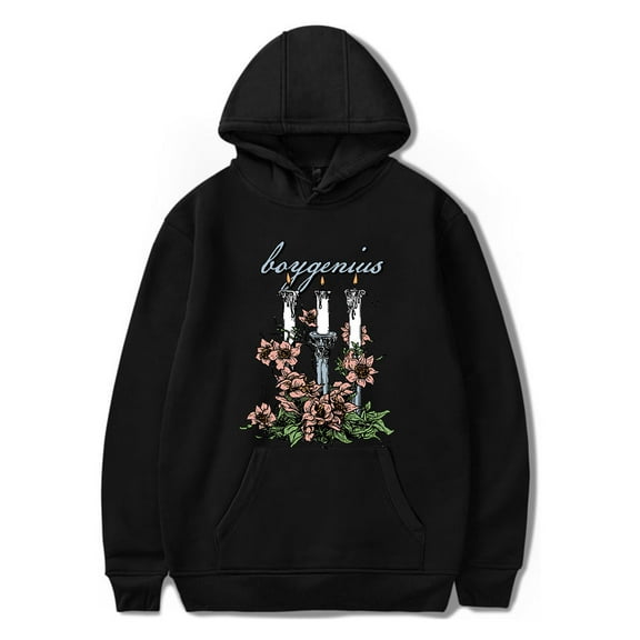 Boygenius Hoodies Boy genius Tour Merch Hoodie Candle Sweatshirt Pullover Long Sleeve Men Women