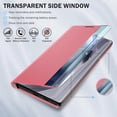 thumbnail image 4 of POZYIE for Samsung Galaxy S25 5G with Screen Protector, Luxury Flip Shockproof, Kickstand Leather Hard Phone Case, Black, 4 of 7
