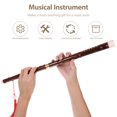 thumbnail image 3 of RENACLIPY Traditional Handmade Bamboo Flute Chinese Musical Instrument Multi Color for Beginner Music, 3 of 7