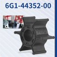 thumbnail image 4 of 6G1-44352-01-00 Water Pump Impeller for Yamaha 2 Stroke 6HP 8HP Boat Motor 6G1-44352 6G1-44352-00 Si, 4 of 5