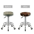 thumbnail image 5 of Hirioo Log Cabin Inside for Round Bar Stool Seat Covers Washable Stool Cushion Slipcover Elastic Bar Chair Covers for 12-14 Inch Chair-, 5 of 7
