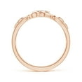 thumbnail image 2 of ANGARA Natural Nature Inspired Diamond Leaf & Vine Ring in 14K Rose Gold for Women (Size-1.3mm| Color-I-J| Clarity-I1-I2) | April Birthstone, Anniversary Jewelry Gift for Women | Natural Diamond Ring, 2 of 9