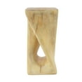 thumbnail image 4 of Table d'appoint Noble House grise MGO Table d'appoint, texture bois, hauteur 68 cm, naturelle, 4 of 8