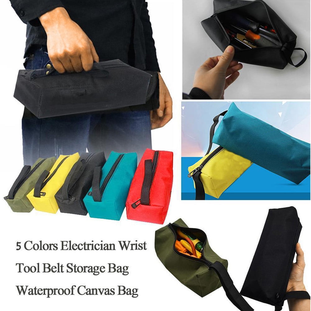 Handbag Tool Bags Canvas Waterproof Storage Hardware Small Parts  Storage Bag H 
