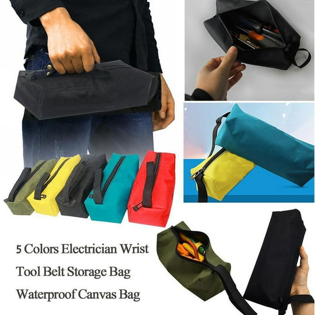 Vaidha Zipper Tool Bag Pouch Organize Storage Hand Tool Plumber Electrician
