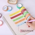 thumbnail image 3 of Mr. Pen-Washi Tape Set Paquete de 10 Cintas Decorativas Washi Tapes Cinta de Colores Cinta para Álbum de Recortes Cinta Washi para Diario Cinta Artesanal Washy Tape Washy-Tape Bullet Journal Washi Tap, 3 of 5