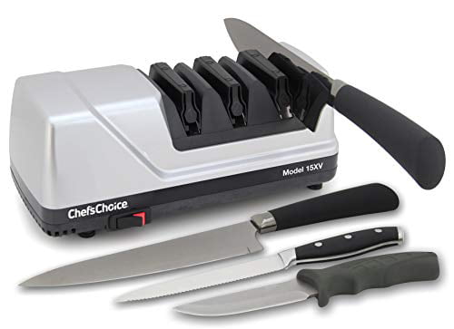 Gray Details about   Chef'sChoice Trizor XV EdgeSelect Electric Sharpening System 3-stage 