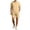 Yellow, variant on ZUKMRJPC Mens Short Sets 2 Piece Outfits V Neck Button Up T-Shirts and Shorts Solid Color Casual Lightweight Summer Tracksuit Sets