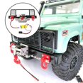 thumbnail image 1 of Parachoques delantero con cabrestante, de remolque, placa de protección de cables de control, para MN D90 D99S RC Car Climbing Car Accesorio pa Baoblaze parachoques del coche rc, 1 of 8