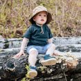 thumbnail image 2 of Jan & Jul Toddler Sun-Hat Boy, UPF 50, Adjustable for Growth (L: 2-5 years, Khaki), 2 of 7