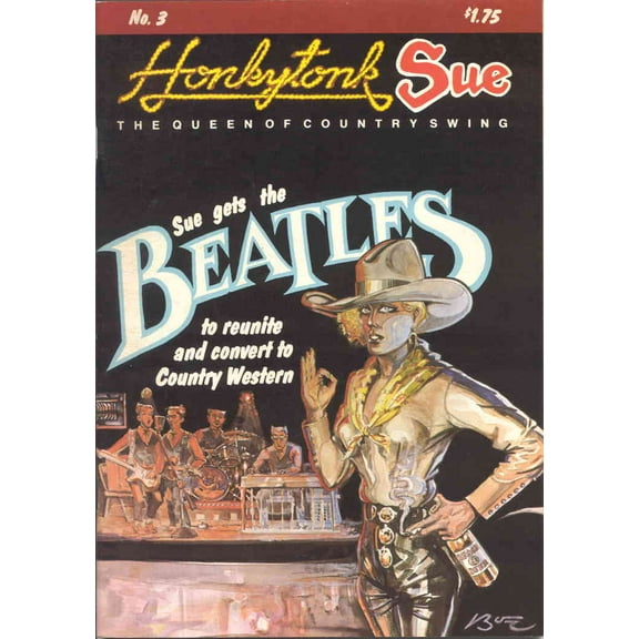 Honkytonk Sue #3 VF ; Bob Boze Bell Comic Book