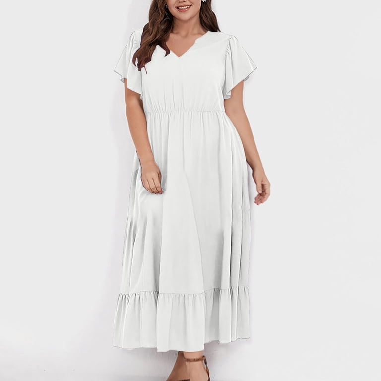 a line plus size graduation dress Plus-Size Long A-Line Prom Dress: CL7485C Navy / 16 main image 1