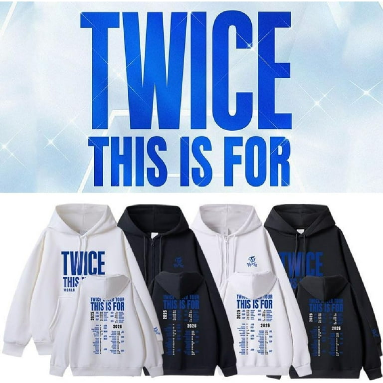 TWICE World Tour THIS IS FOR Cotton Hoodie - Merch for ONCE