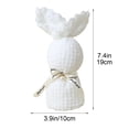 thumbnail image 2 of Tauxra Soft Cute Rabbit Shape Absorbent Fiber Bath Towel With Beads 29.5x13.8 Inches For Kids Party Favors, 2 of 6