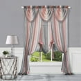thumbnail image 4 of Achim Ombre Waterfall Valance - Blush, 4 of 5