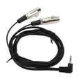 thumbnail image 4 of Cable de audio XLR hembra doble Bling Bling a micrófonos, 4 of 12