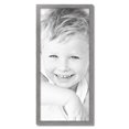 thumbnail image 2 of ArtToFrames 16x36 inch Muted Cold Silver Picture Frame, Silver MDF Poster Frame (4672), 2 of 8
