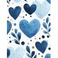 thumbnail image 1 of Qisvanset 12x16 Inch John Scripture Typography Canvas Wall Art, Girly Festive Heart Trendy Art Dorm Room Decor, 1 of 8