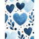 thumbnail image 1 of Qisvanset 12x16 Inch John Scripture Typography Canvas Wall Art, Girly Festive Heart Trendy Art Dorm Room Decor, 1 of 8