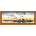 thumbnail image 3 of 10x32 Slim Profile Brown Picture Frame - UV Acrylic, Foam Board Backing, Hanging Hardware, 3 of 8