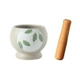 thumbnail image 1 of Multifunctional Seasoning Pounder Ceramic Manual Spice Bowl Mortar and Pestle Set Herb Grinder, 1 of 4