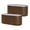 Wood Grain, variant on SnugNiture 2pcs Raised Garden Bed,4x2x2ft Galvanized Metal Planter Box Outdoor Planter for Backyard Vegetable and Plant Growing