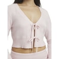 thumbnail image 4 of Mills by Millie Bobby Brown Women's Long Sleeve Crop Cardigan, Sizes XXS-XXL, 4 of 6