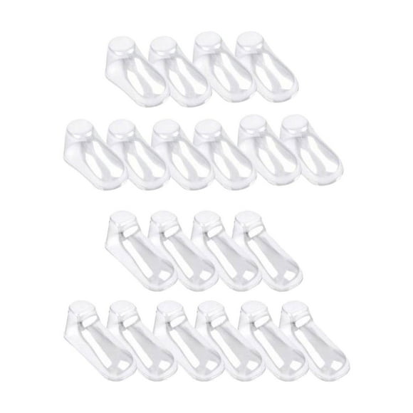 Soporte transparente para zapatos de Bebé Yuyangstore 20 piezas Camilla de zapatos