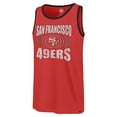 thumbnail image 2 of Men's '47 Scarlet San Francisco 49ers Upload Franklin Tank Top, 2 of 3