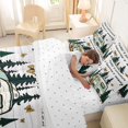 thumbnail image 4 of Erosebridal Kids Cartoon Car Butterflies Twin Bedding Sets 7-Piece,Teens Rustic Cottage Bedding Comforter Set,Ultra Soft Home Decor, 4 of 6