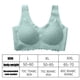 thumbnail image 5 of Sujetador de mujer Sujetador Hacer subir acolchado inalámbrico Sujetador deportivo de látex desmontable Ropa interior superior, Verde, L Advancent AP001365-02, 5 of 7