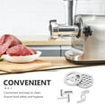 thumbnail image 4 of ORDDIART 1 Set Metal Food Grinder Attachments Round Meat Grinder Accessory For Home Cooking, 4 of 6
