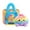 #02D Plush Dumpling Toy, variant on Mystery Plush Dumpling Squishies, Cute Dumpling Plush Toy, Soft Stuffed Squeeze Fidget Toy with Steamer Box, Christmas Collectible Stress Relief Gift with Simulated Steamer & Fuzzy Handle, 6 Inch