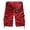 Red, variant on Men's Shorts Men's Summer Outdoor Shorts Casual Work Flat Front Shorts Quick Dry Loose-Fit Athletic Shorts Outdoor Hiking Shorts with Pockets