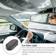 thumbnail image 4 of Solar Power Fake Car Alarm LED Light, Simulated Dummy Warning Anti-Theft LED Flashing Security Light, Car Alarm System Lamp with USB Port, Blue & Red Light, 4 of 6