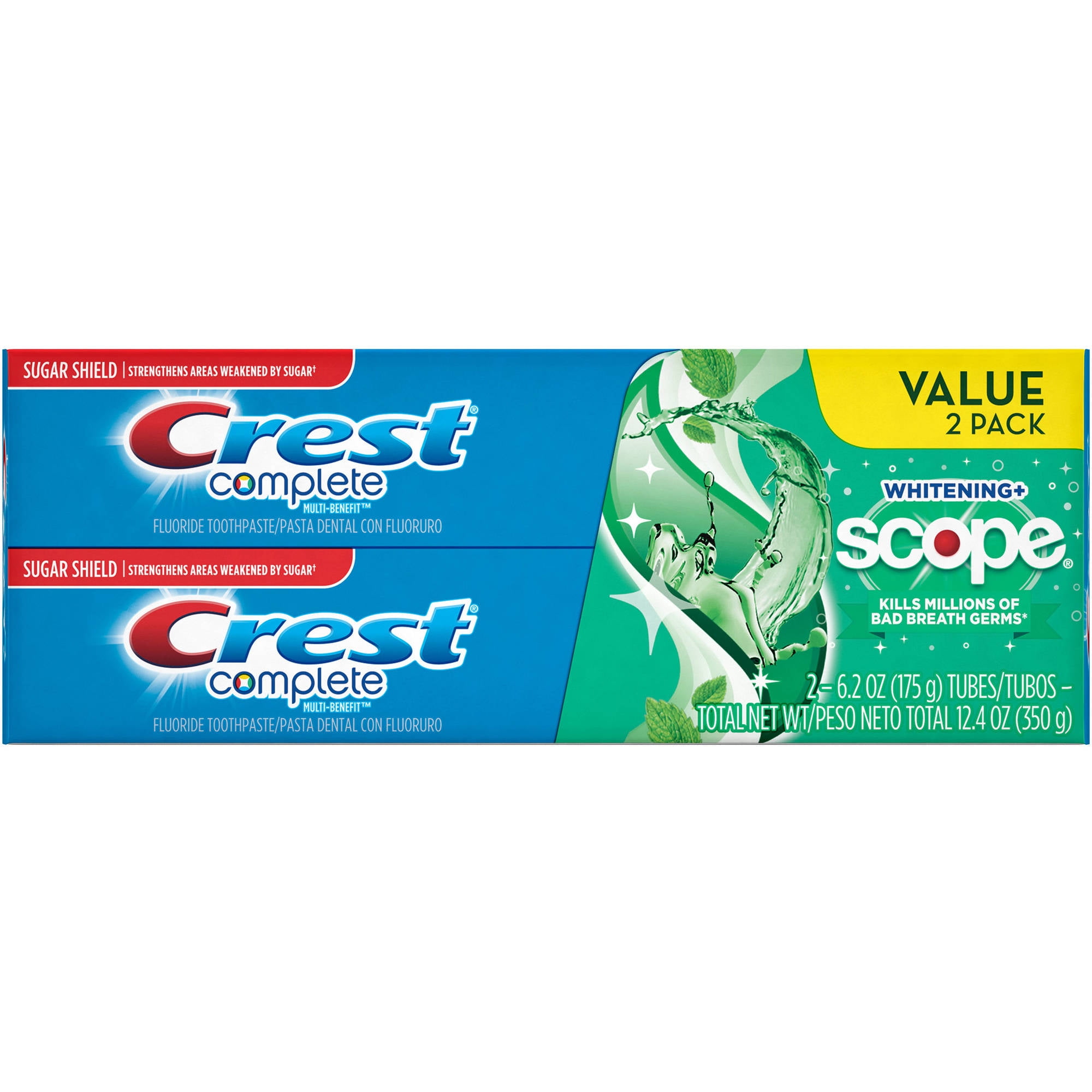 Crest Complete Toothpaste Peppermint Flavor