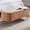 Camel, variant on LJAN Storage Ottoman Bench, Comfy Faux Fur Upholstered Entryway Bench with Metal Legs, Bedroom Bench with Flip Top, Footrest Shoe Bench for Living Room, Bedroom