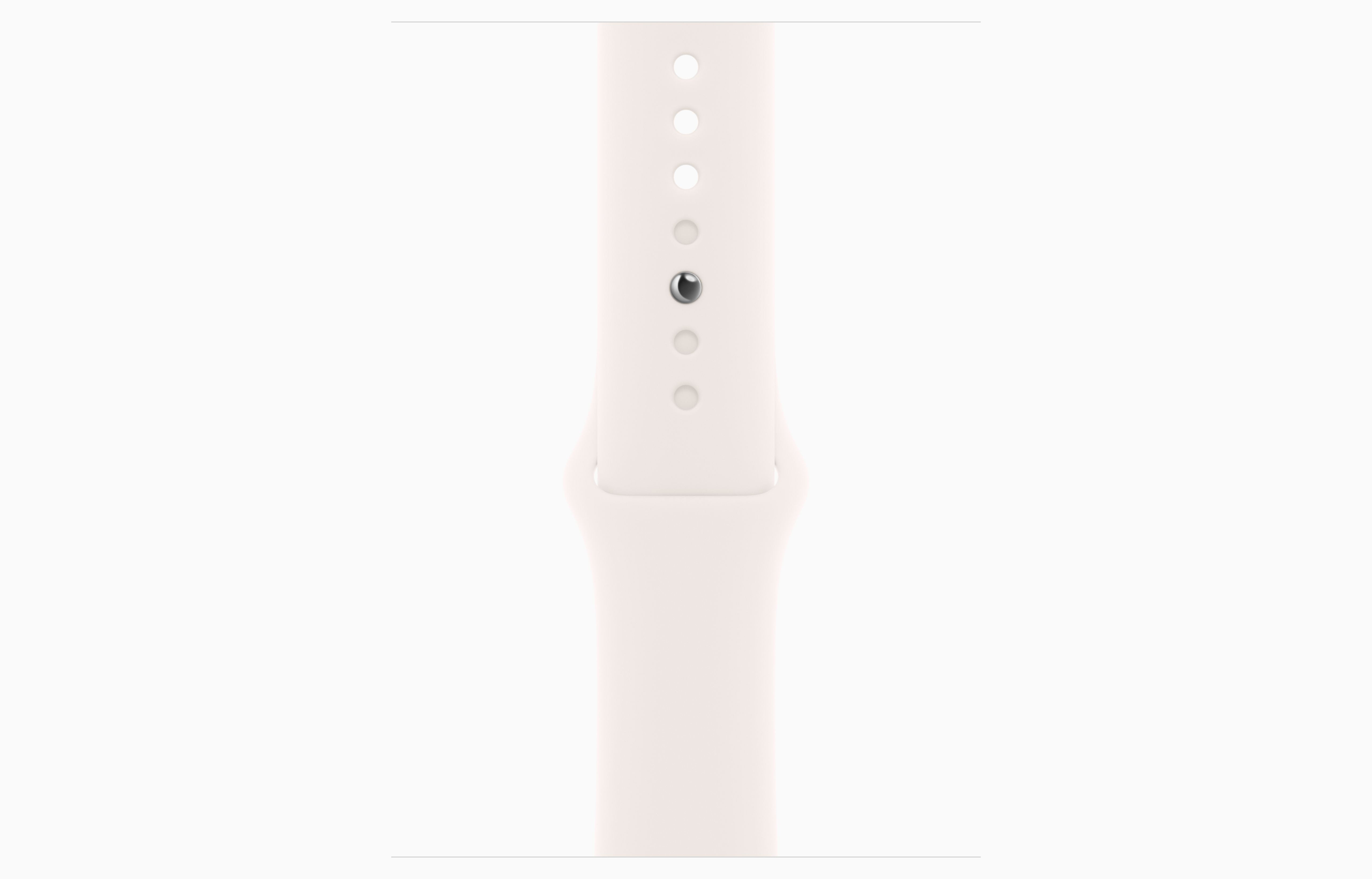Apple Watch Series 11 GPS + Cellular 42mm Gold Titanium Case with Light Blush Sport Band
